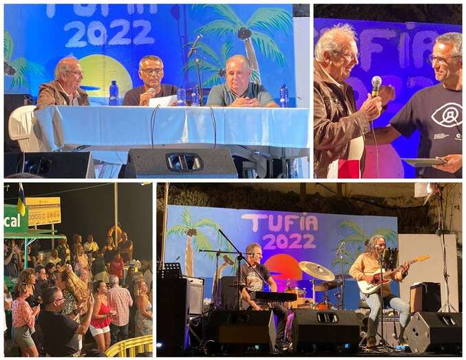 Momentos de anoche en Tufia/TA.